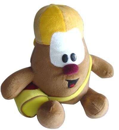 Renard du club de football en peluche
