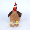 Poulet en peluche en peluche de coq