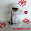 Mascotte de jeu de sport de poupée en peluche