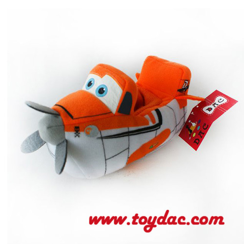Pantoufles d'avion en peluche pour enfants