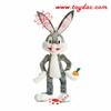 Lapin américain en peluche