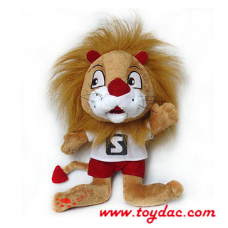 Jouet de lion en peluche doux