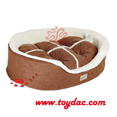 Canapé en peluche pour chien et chat