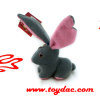 Porte-clés mini lapin ultra rembourré