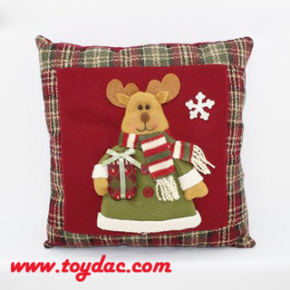 Coussin de décoration de Noël doux