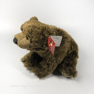 Ours brun en fausse fourrure douce