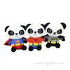 Peluche Film Souvenir Panda avec Vêtements