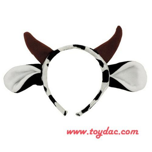 Bandeau animal mignon en peluche
