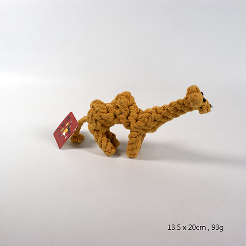 Pet Champion Jouet en corde pour chien en coton de taille moyenne 10 pouces Savage Horse
