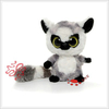 Raton laveur gris en peluche