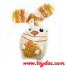 Porte-clés dauphin en peluche