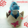 Jouet d'oeuf de dinosaure en peluche