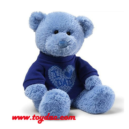 T-Shirt Peluche Ours Bleu