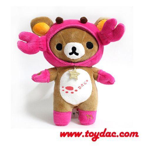Ours en peluche à double tête