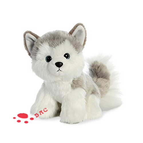 Peluche petit chien Husky