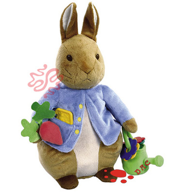 Jouet de cadeau de Noël en peluche douce de lapin de vente chaude (TPTT0104)