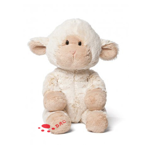 Lapin bio en peluche naturelle
