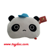 Oreiller de voiture panda de dessin animé de conception originale en peluche