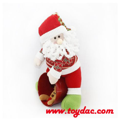 Jouet de décoration de sapin de Noël en peluche