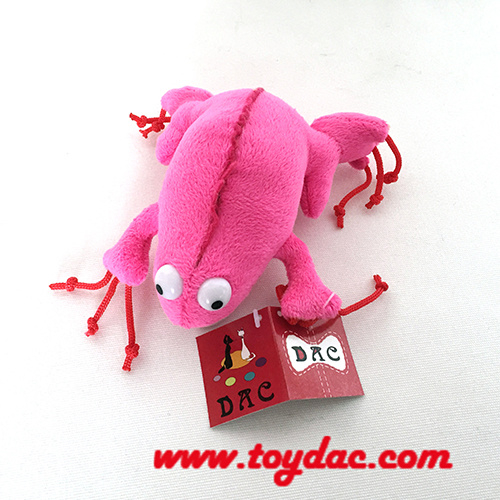 Mini grenouille en peluche