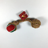 Jouets de boule de corde de coton de nettoyage de dent de chien de corde de coton avec des jouets à mâcher d'animal familier de remorqueur