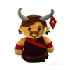 Mascotte de boeuf de la bande dessinée en peluche
