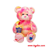 Ours en peluche promotionnel en couleur