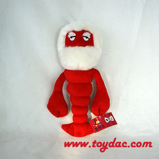 Homard de jouet de mer de dessin animé en peluche