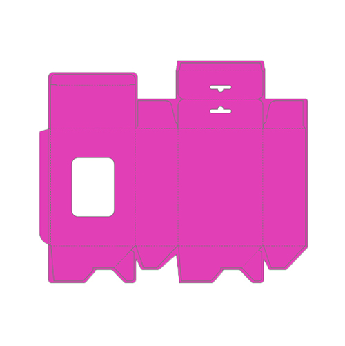 Boîte de papier de couleur Toy`s pour supermarché